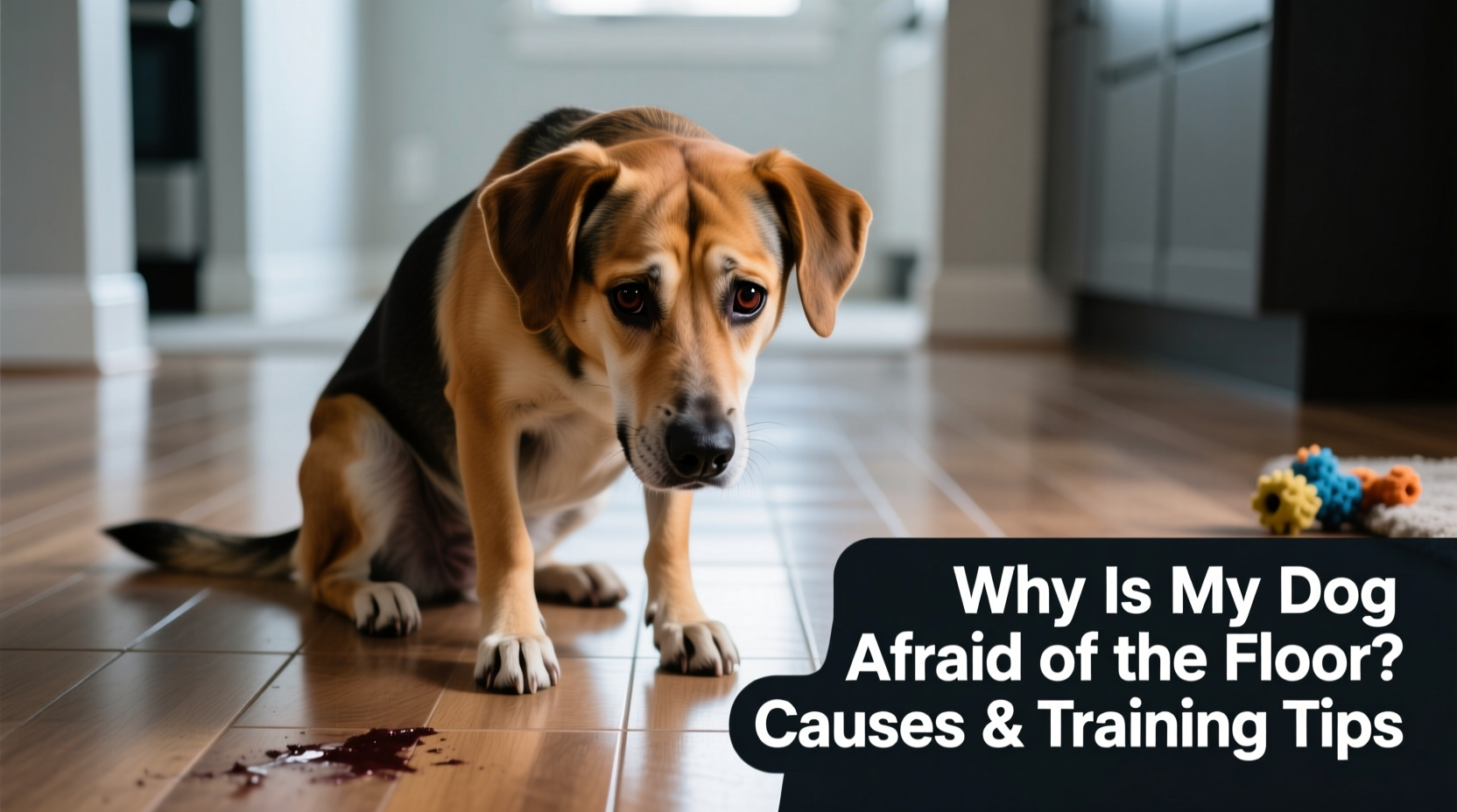 why is my dog suddenly afraid of the floor causes and training tips