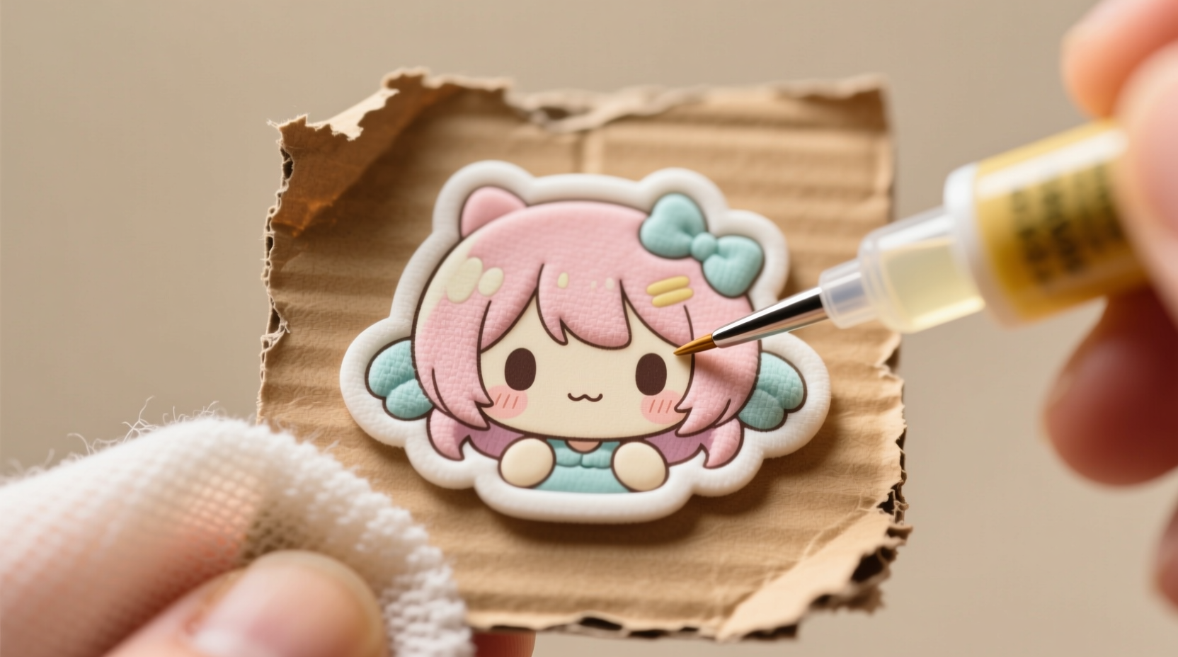eco friendly cleaning tips for vintage anime stickers