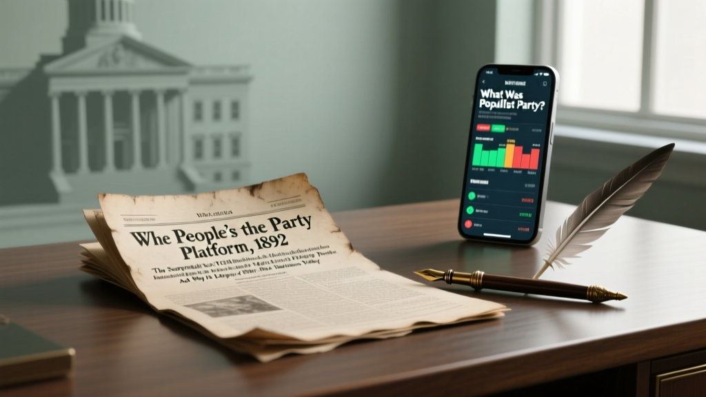 What Was the Populist Party? Origins, Platform, Legacy
