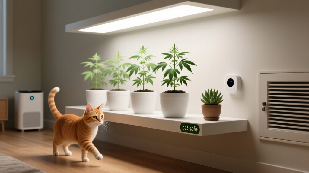 Cannabis & Cats: Indoor Growing Safety Tips (2026)