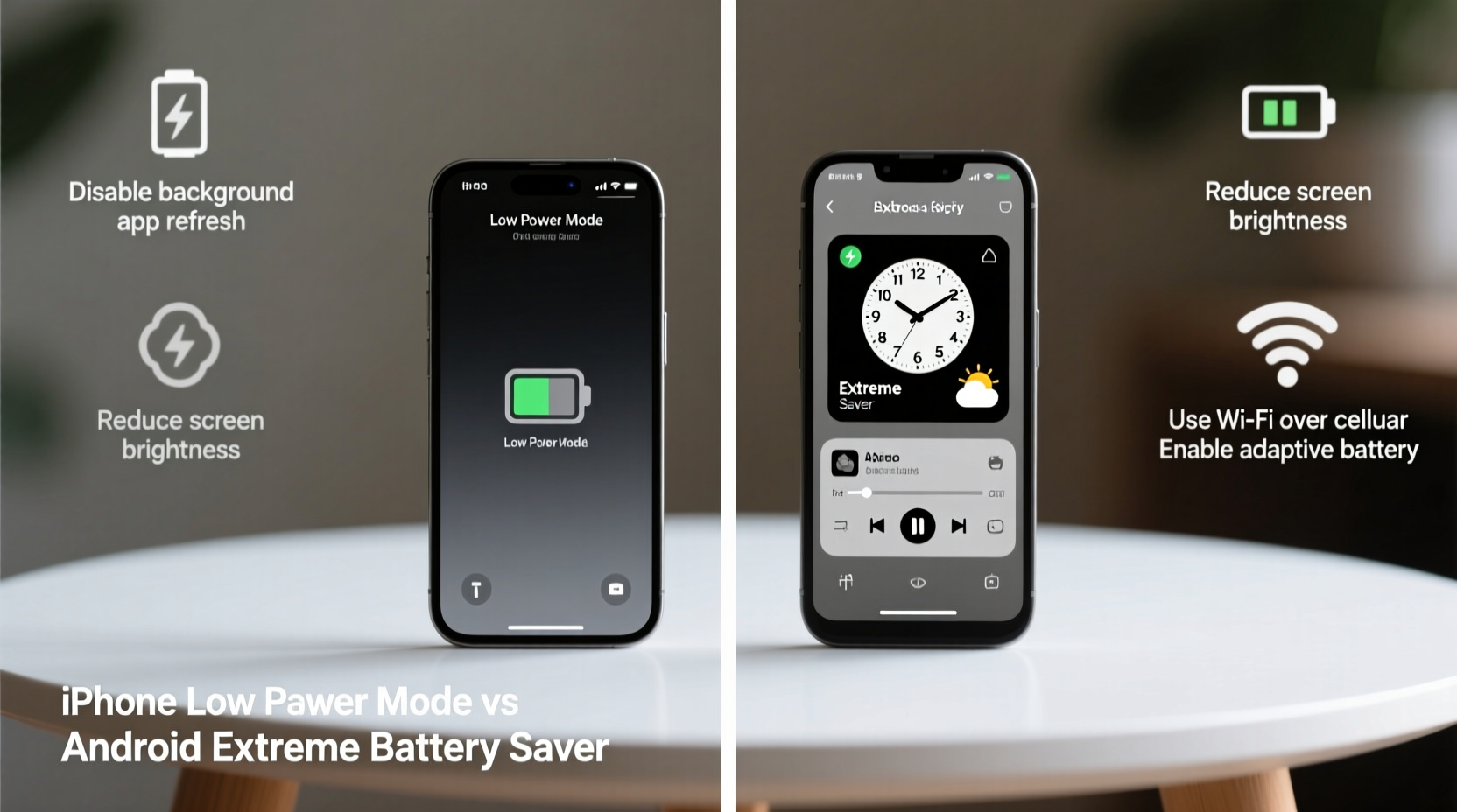 iPhone vs Android Battery Saver: Which Keeps You Functional Longer?