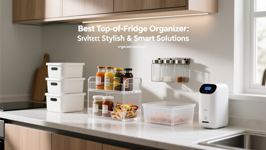 Best Top-of-Fridge Organizer: Stylish & Smart Solutions