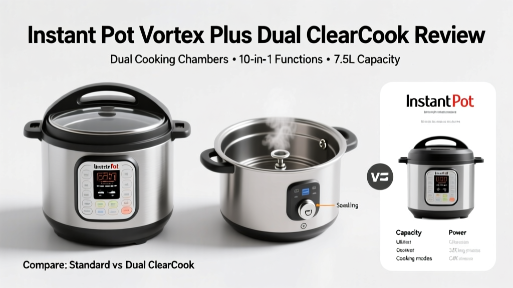 Instant Pot Vortex Plus Dual ClearCook Review