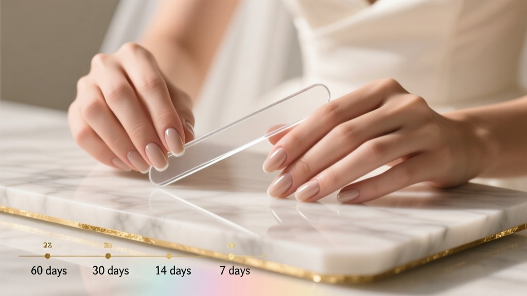 Wedding Nails Timeline: When to Book (2026)