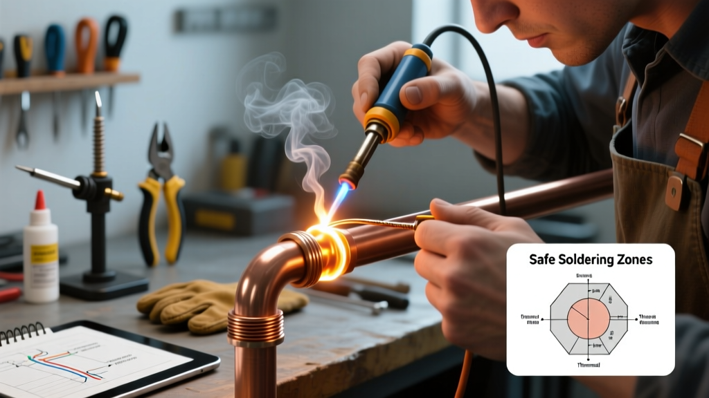 Soldering Copper Pipe Safely: Essential Fire Prevention & Tips