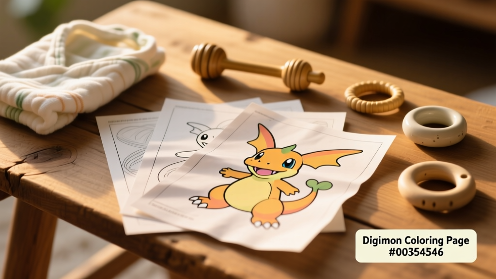Digimon Coloring Pages: Developmental Benefits, Safety Guidelines, and Age-Appropriate Activity Strategies for Children Ages 3–10