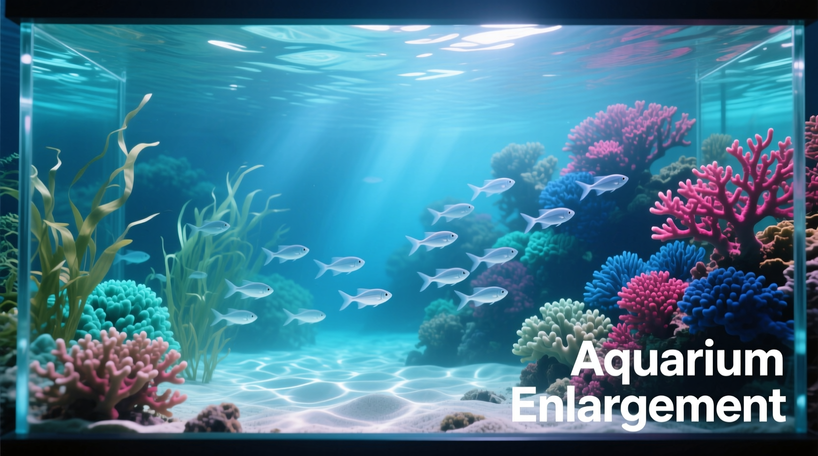 best aquarium backgrounds that make small tanks look larger