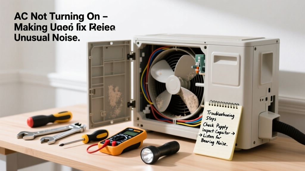 AC Not Turning On & Making Unusual Noise: Quick Fix Guide