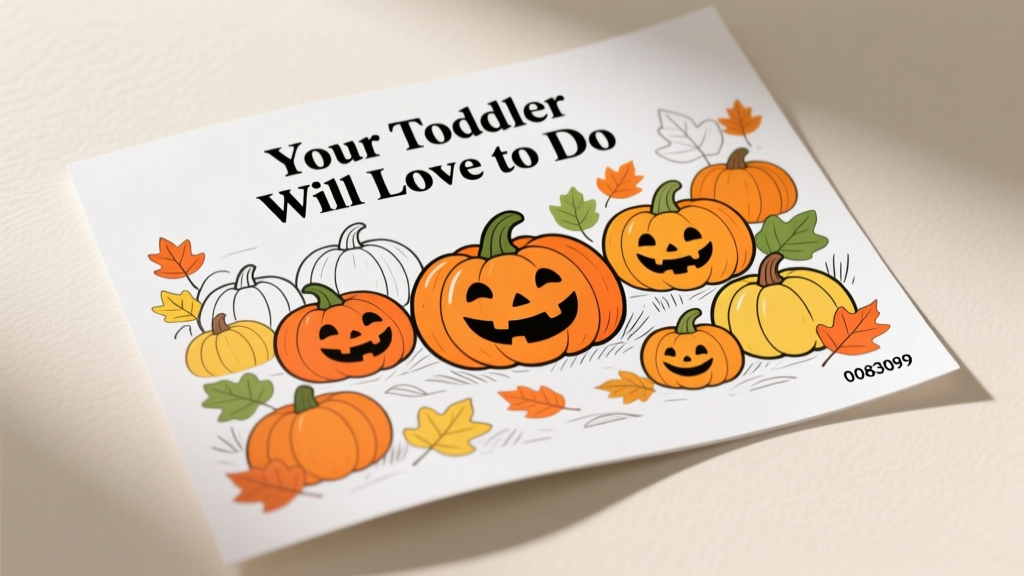 Pumpkin Patch Coloring Pages Your Toddler Will Love To Do: Safe, Developmentally Appropriate Activities for Ages 2–4