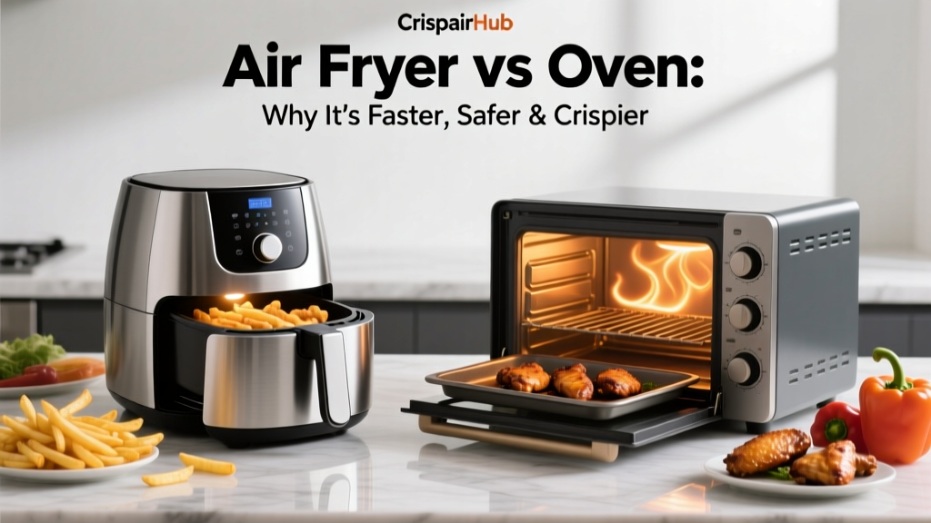 Air Fryer vs Oven: Faster, Safer & Crispier Cooking