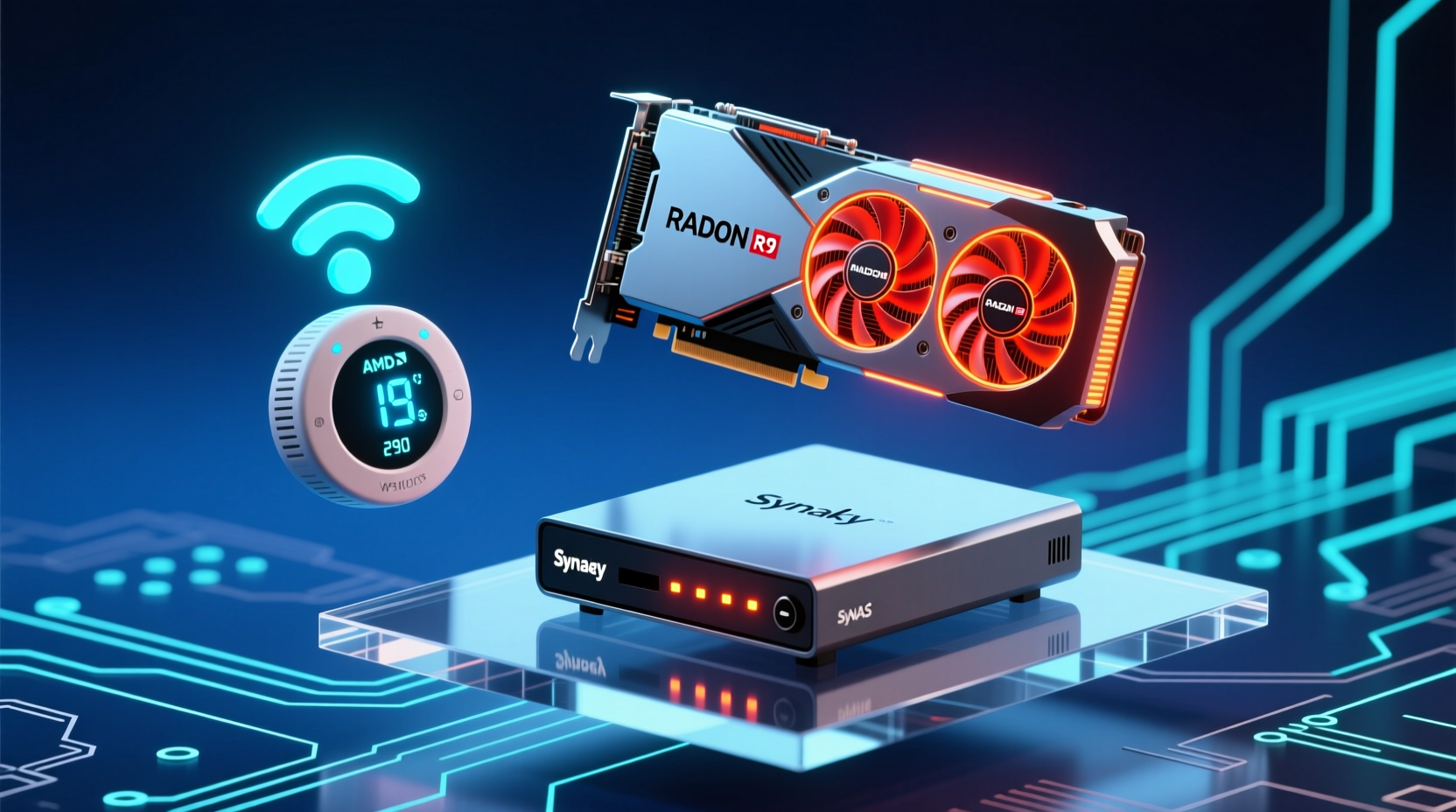 wi fi thermostat radeon r9 290 graphics synology nas