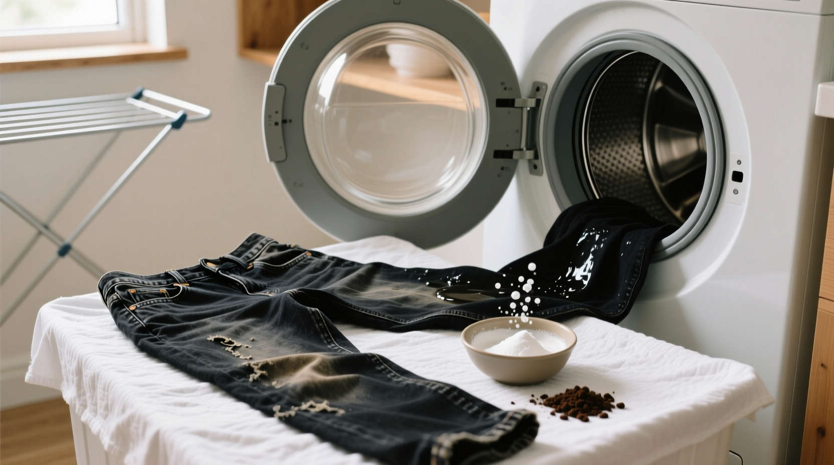 how to revive faded black jeans without dye