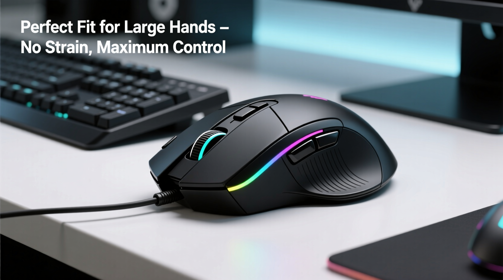 How To Choose The Right Gaming Mouse For Large Hands Without Strain