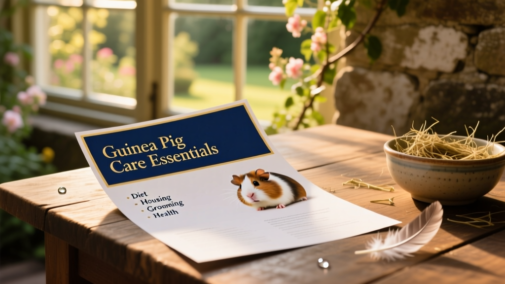 Guinea Pig Care Sheet