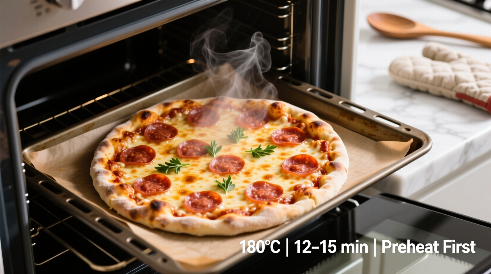 how do you cook frozen pizza