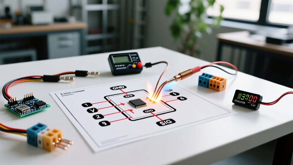 Step-by-Step Wiring Diagram for Voltmeter Panel Installs