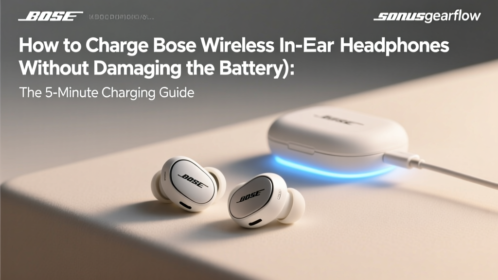 How to Charge Bose Wireless In-Ear Headphones Safely
