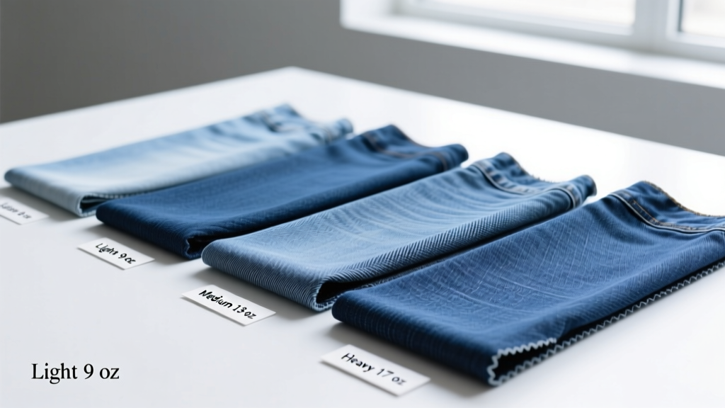 How Much Do Blue Jeans Weigh? Fabric Weight Guide for Designers