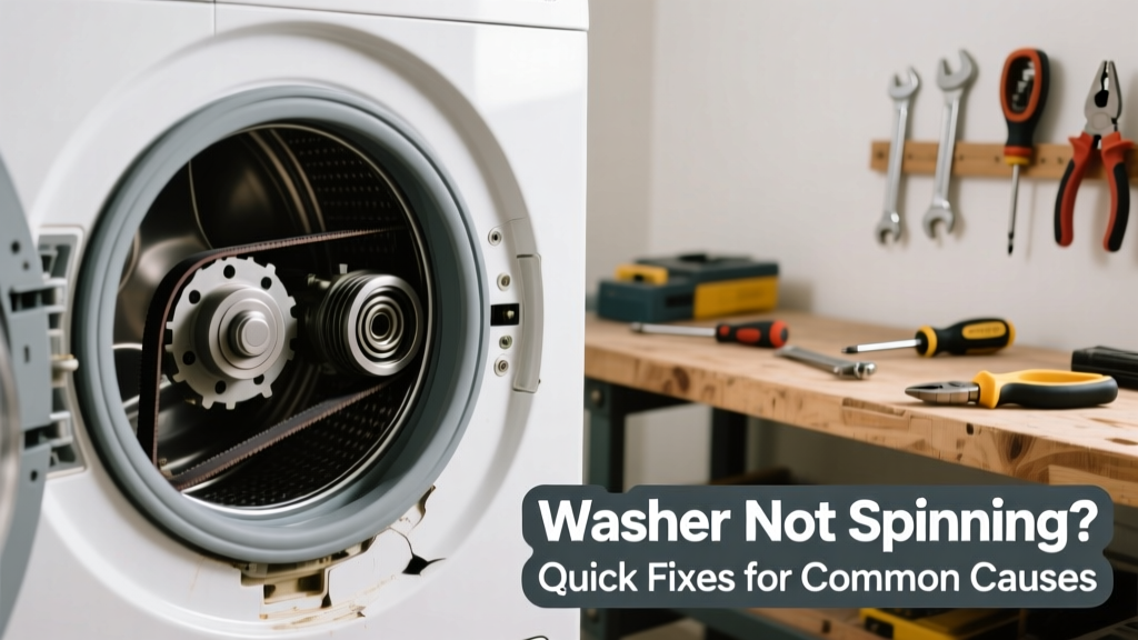 Washer Not Spinning: Quick Fixes for Common Causes