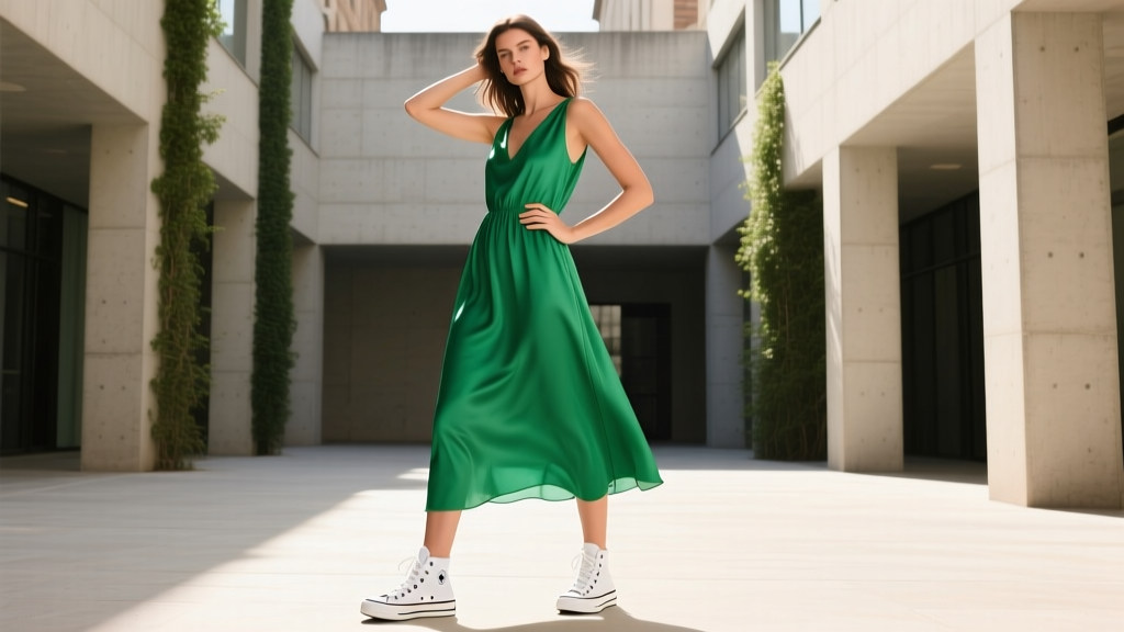 Do Sneakers Actually Look Good With Dresses?