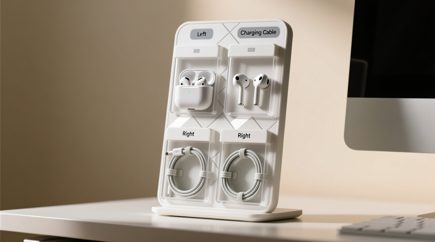 closet organization tips for earbuds cables