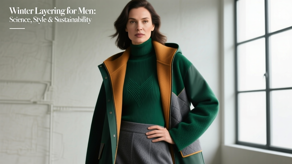 Winter Layering for Men: Science, Style & Sustainability