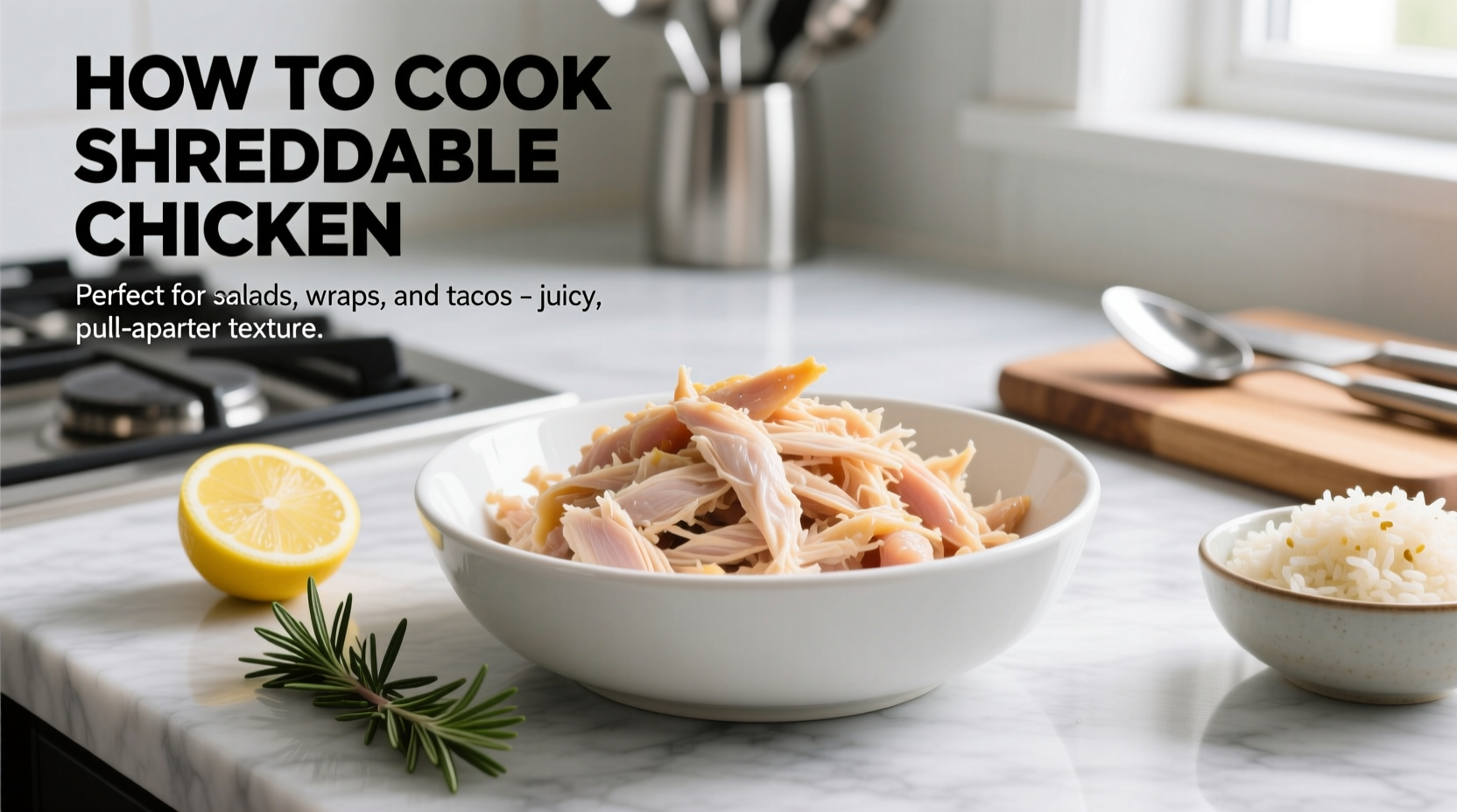 how to cook shreddable chicken