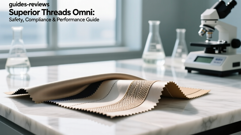 Superior Threads Omni: Safety, Compliance & Performance Guide