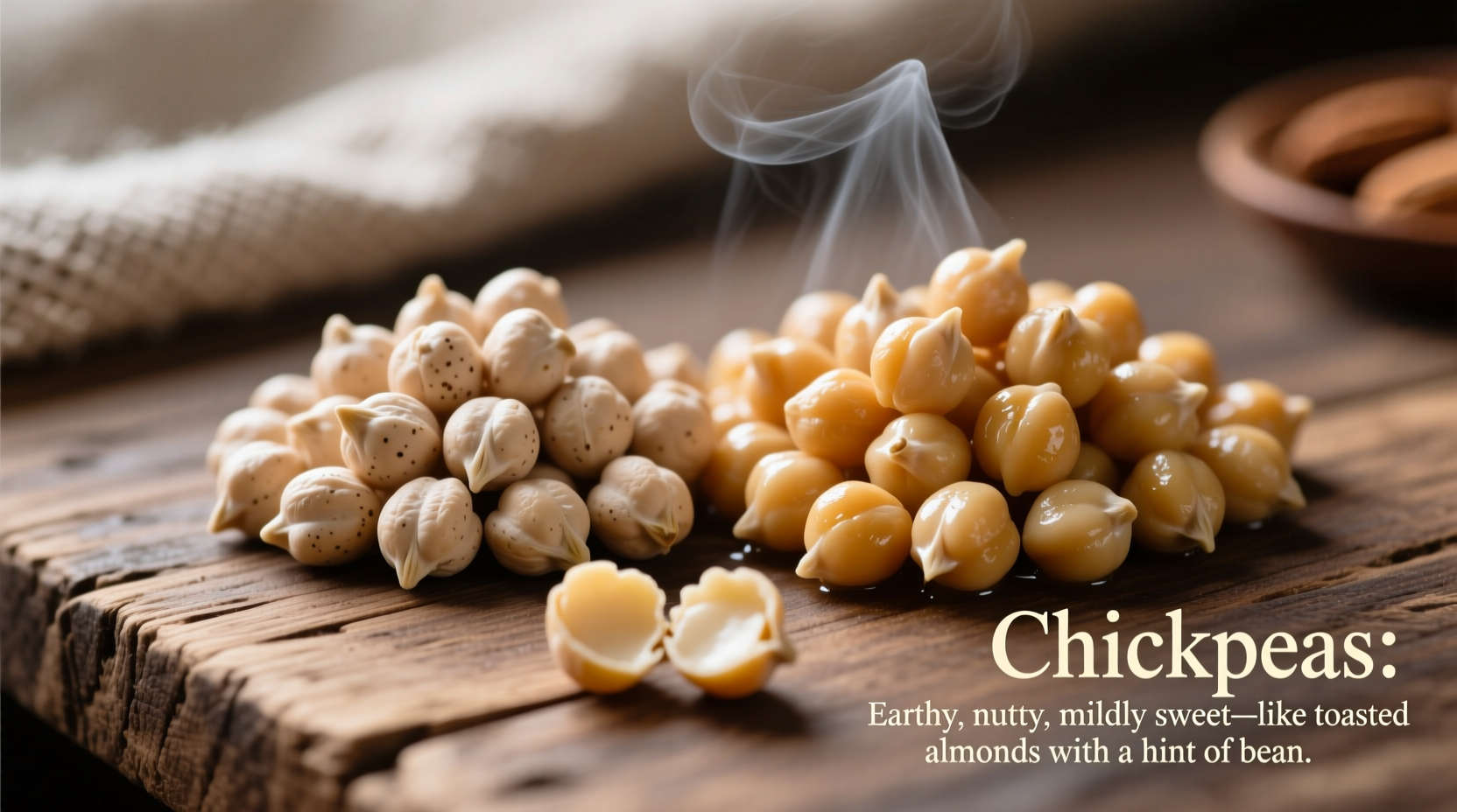 what do chickpeas taste like