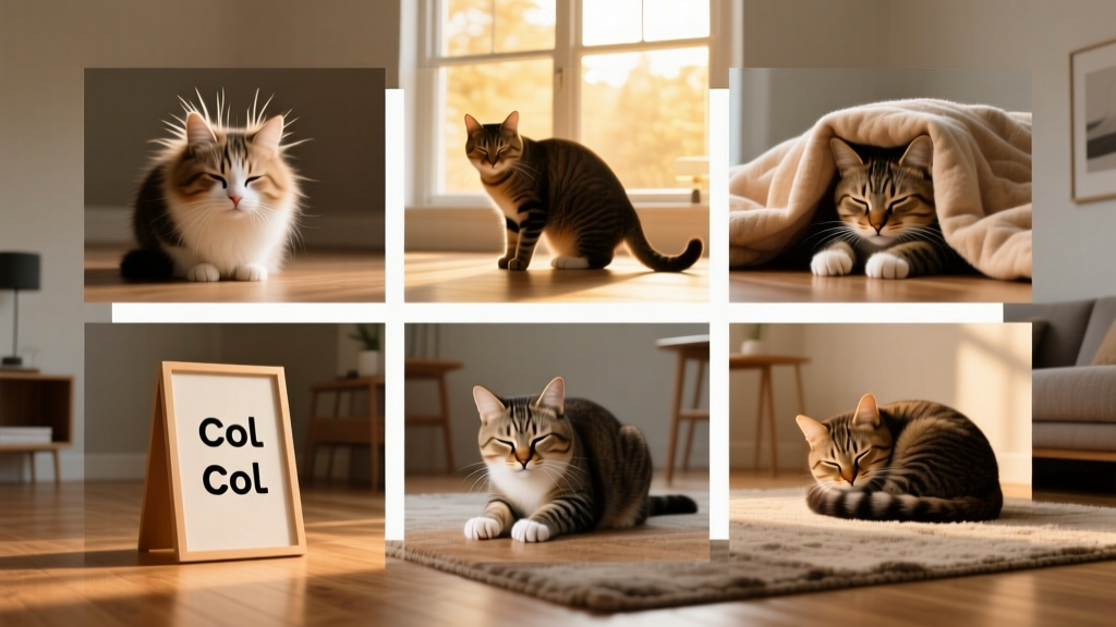 7 Signs Your Cat Is Cold