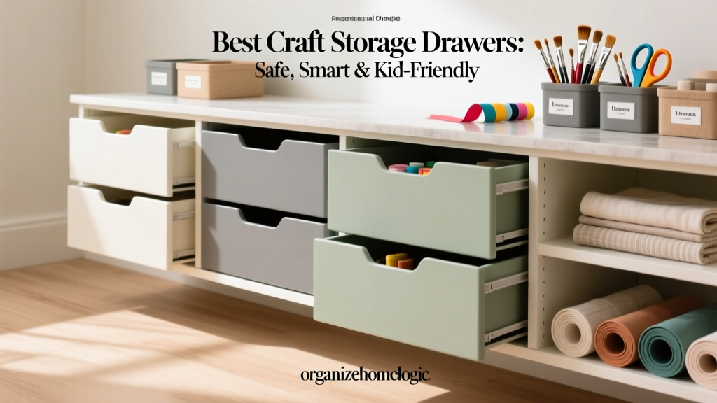 Best Craft Storage Drawers: Safe, Smart & Kid-Friendly