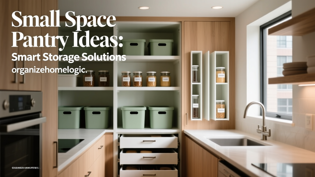 Small Space Pantry Ideas: Smart Storage Solutions
