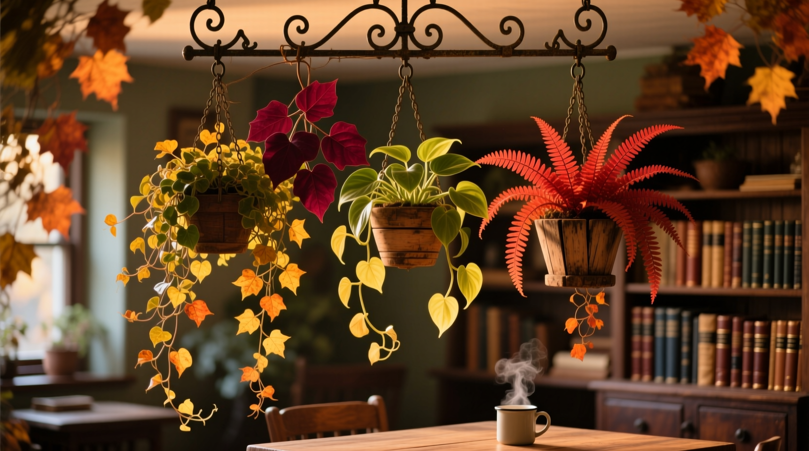 good fall hanging plants