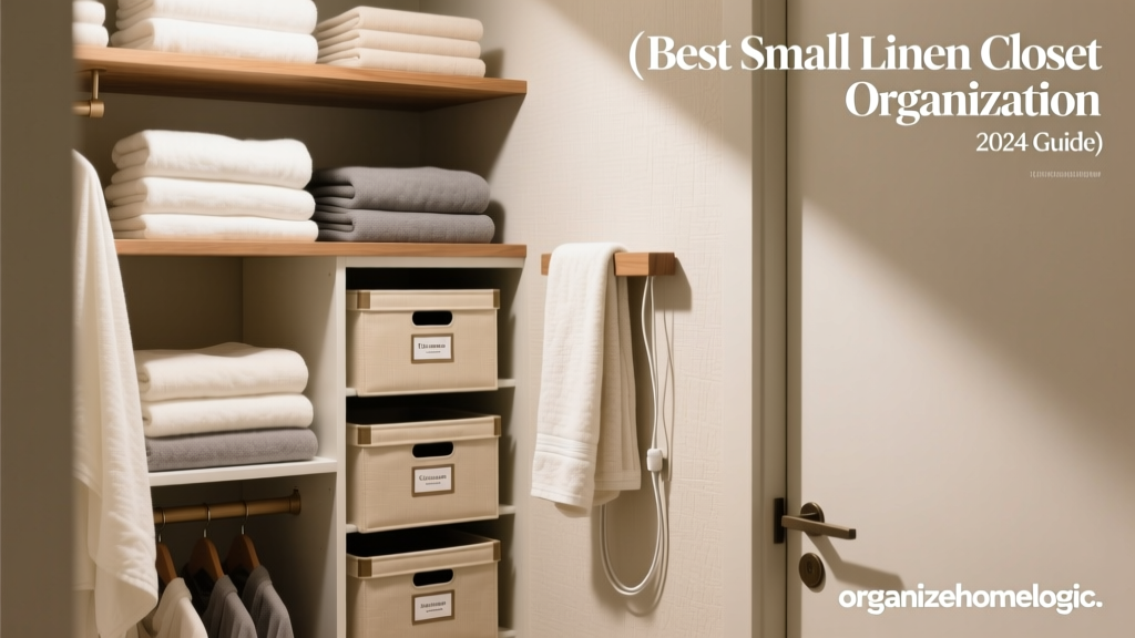 Best Small Linen Closet Organization (2024 Guide)