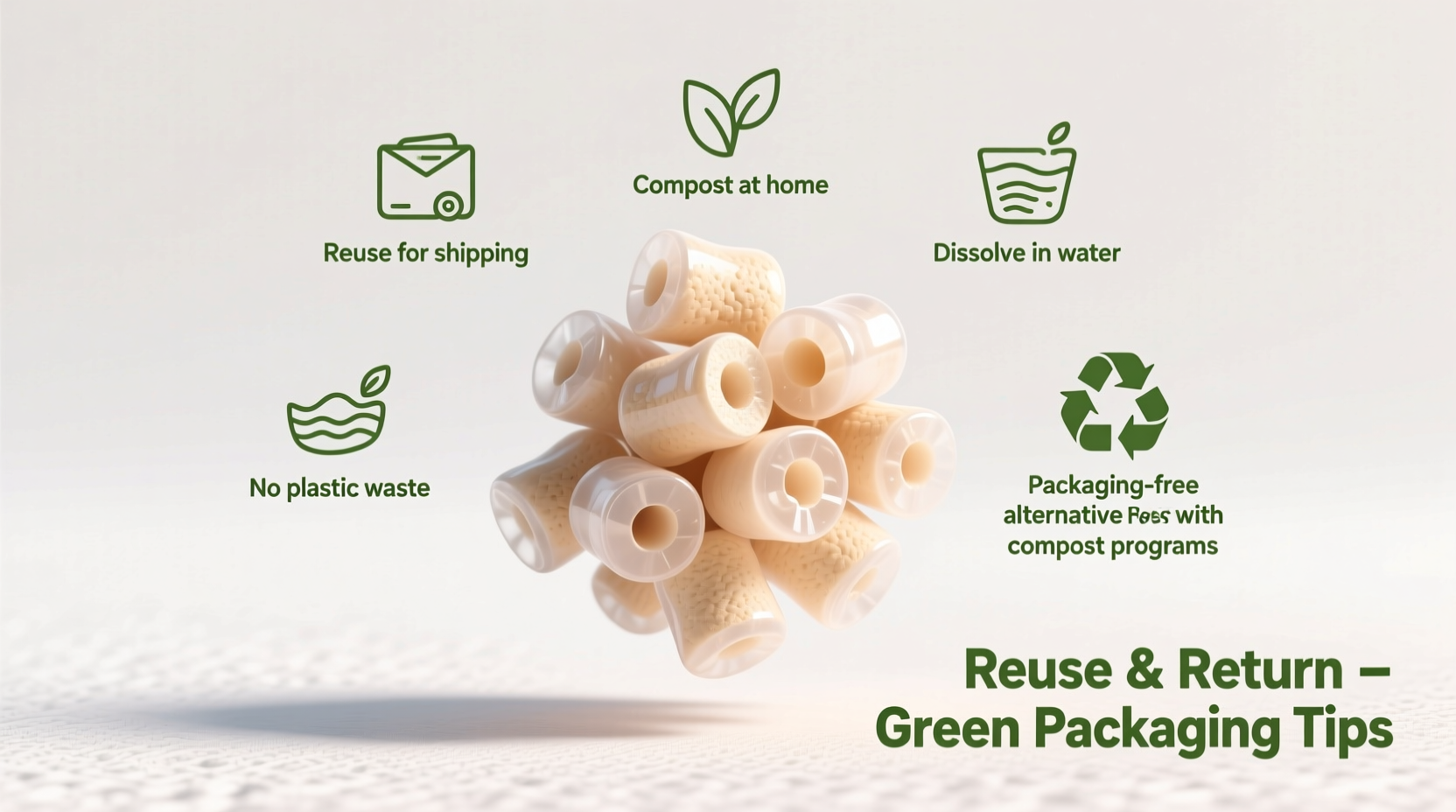can you reuse packing peanuts environmentally friendly tips