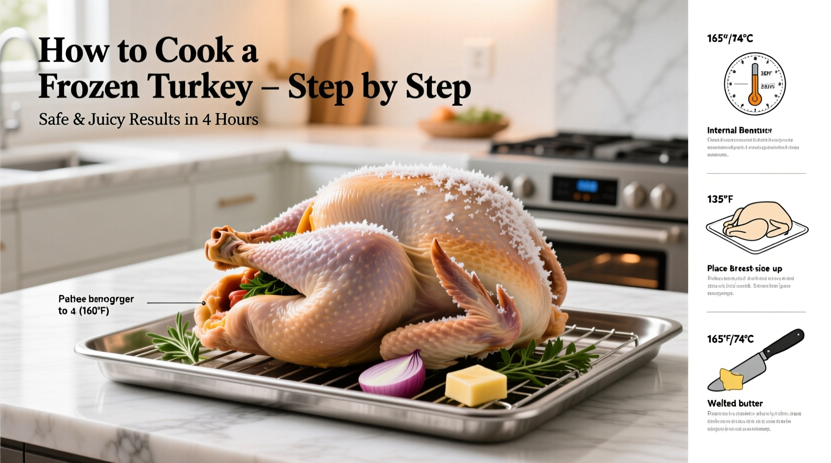how to cook a turkey frozen
