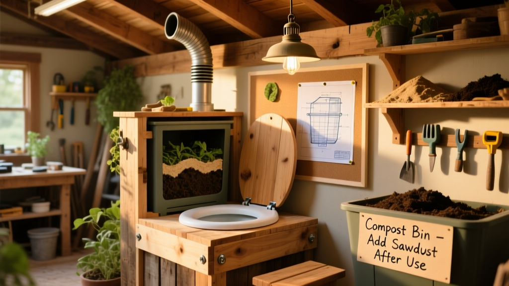 DIY Compost Toilet: Off-Grid Bathroom Solution