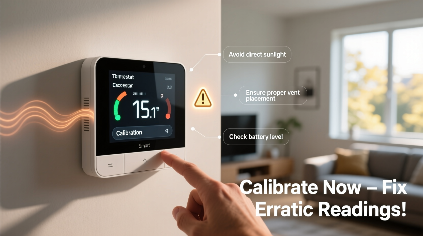 why is my smart thermostat giving weird readings calibration tricks to improve accuracy