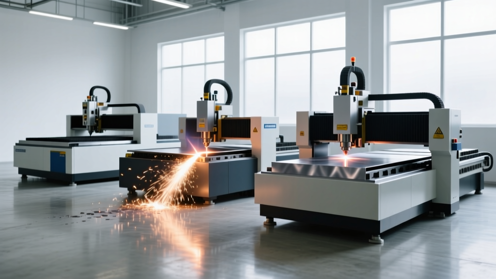 CNC Cutting Machine Comparison: Laser vs Plasma vs Waterjet