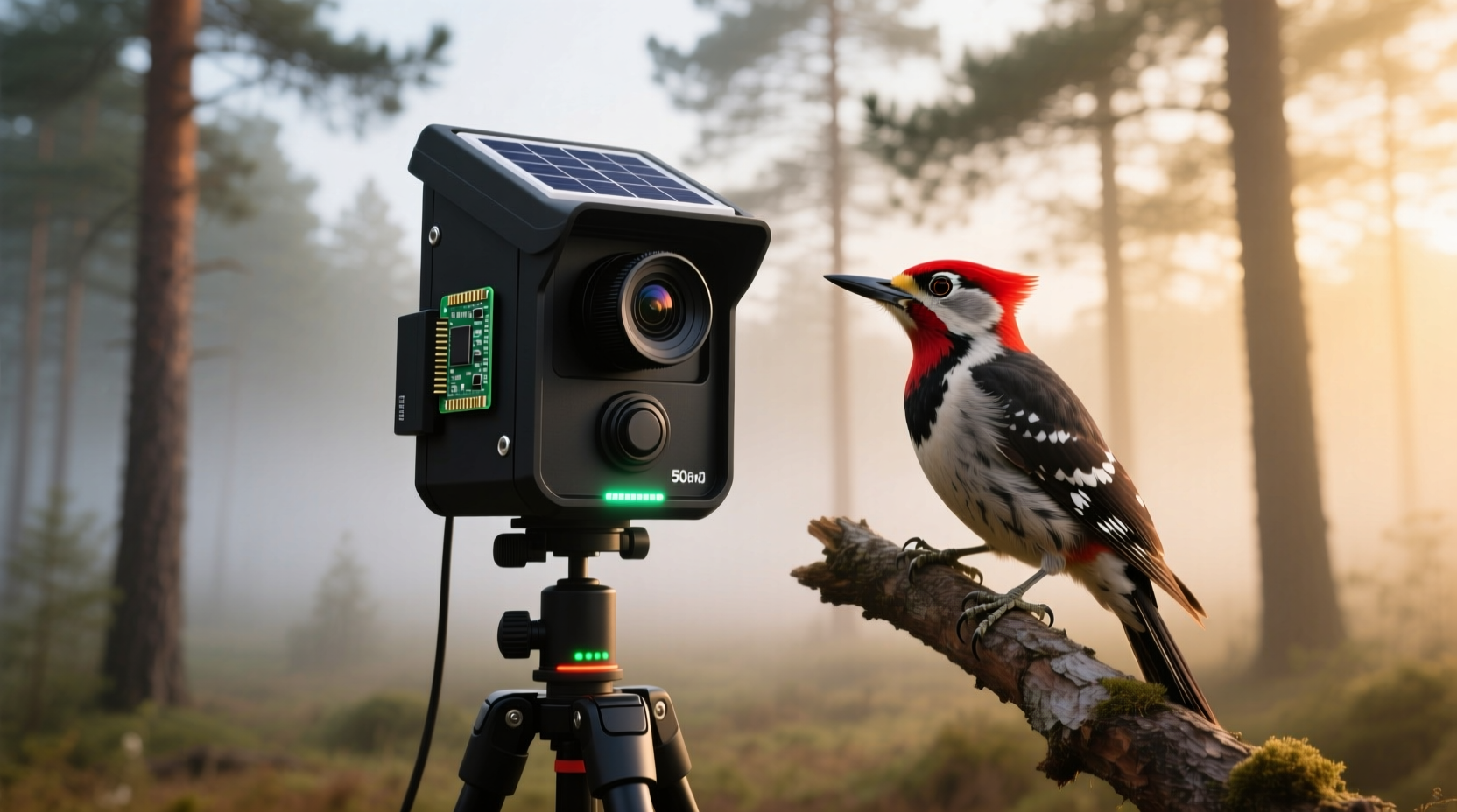 build an automated birdwatching camera with a raspberry