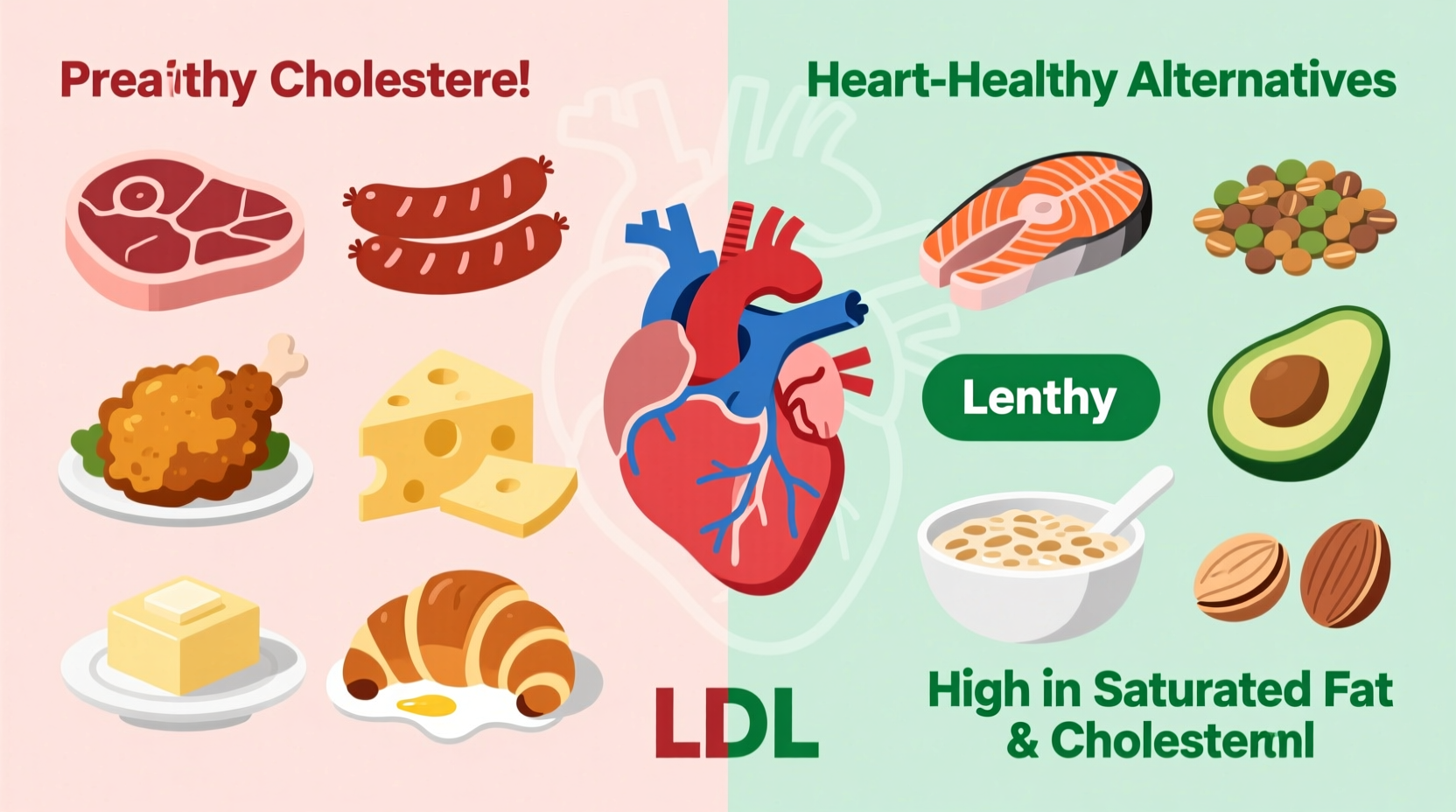 Foods That Raise LDL Cholesterol: What to Avoid