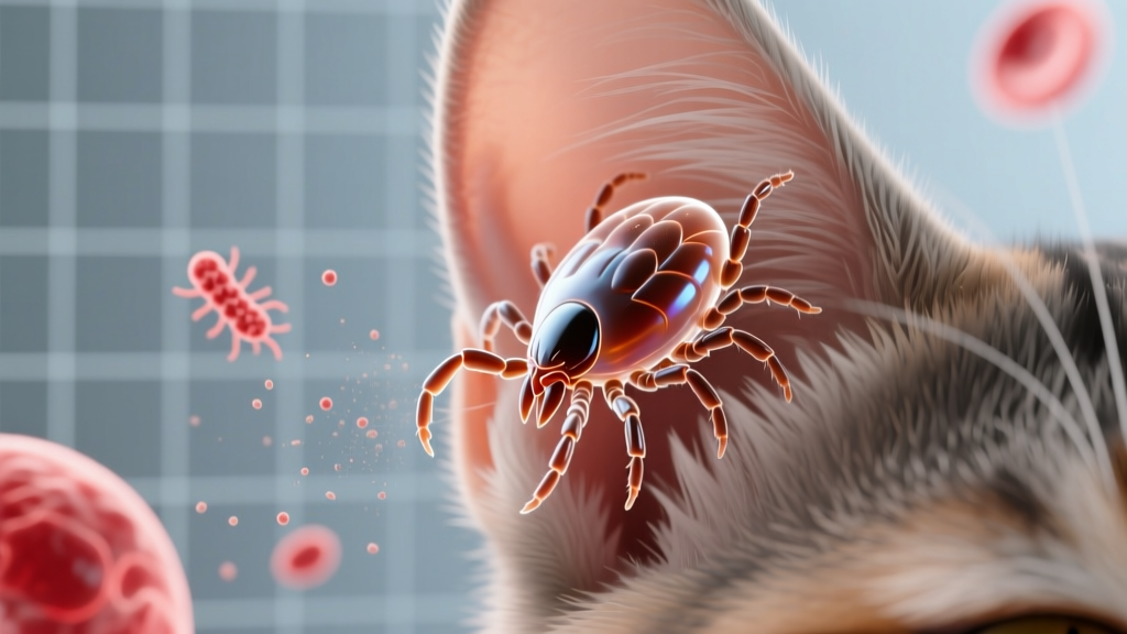 Feline Anaplasma: Tick-Borne Blood Cell Parasite