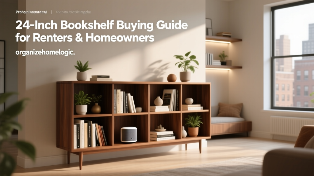 24-Inch Bookshelf Buying Guide for Renters & Homeowners