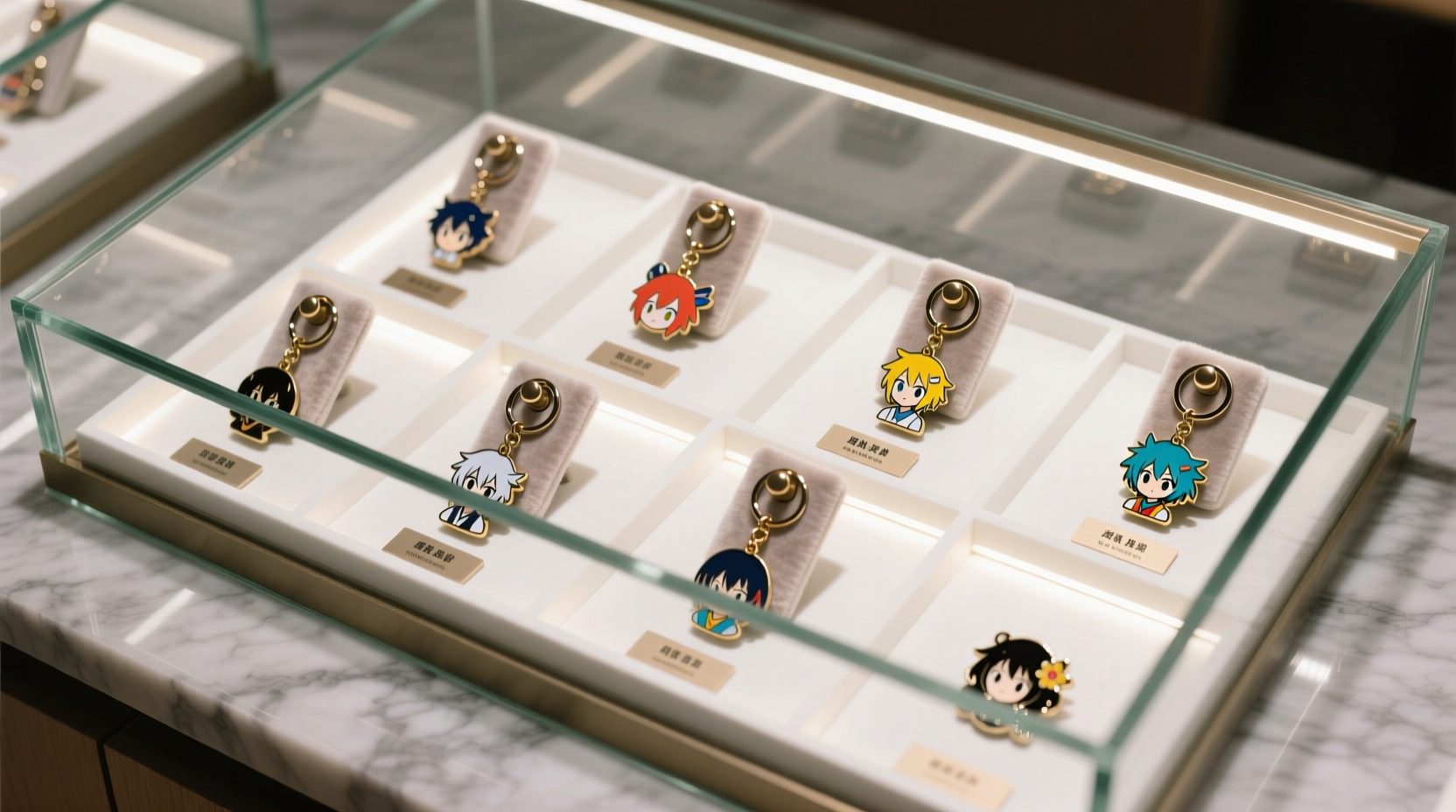 closet organization tips for anime keychains enamel pins