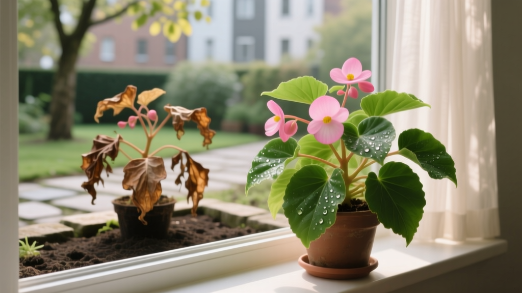 Why Indoor Begonias Fail Outside — And How to Fix Them