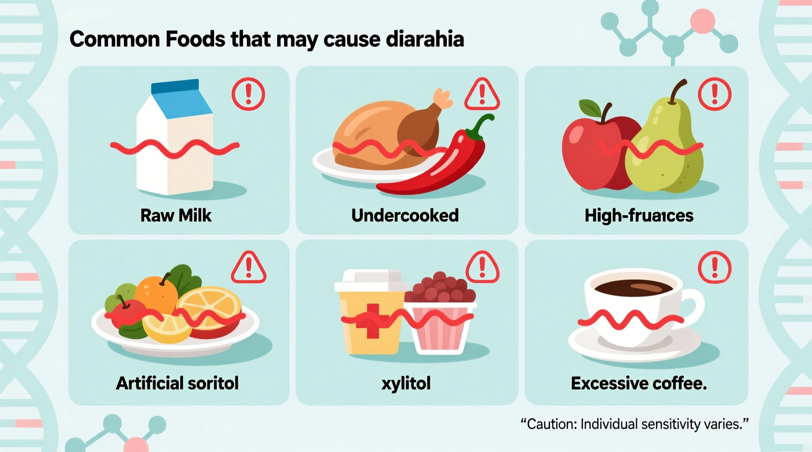 what are the foods that cause diarrhea