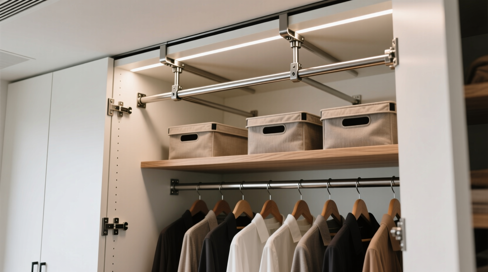 closet rod extender worth it truth for low ceiling apartments