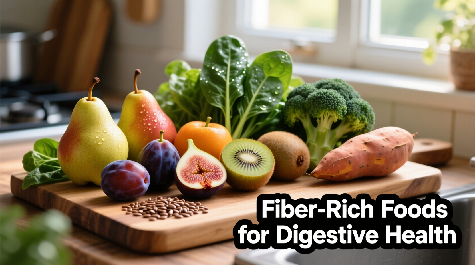 Fresh fruits and vegetables for constipation relief