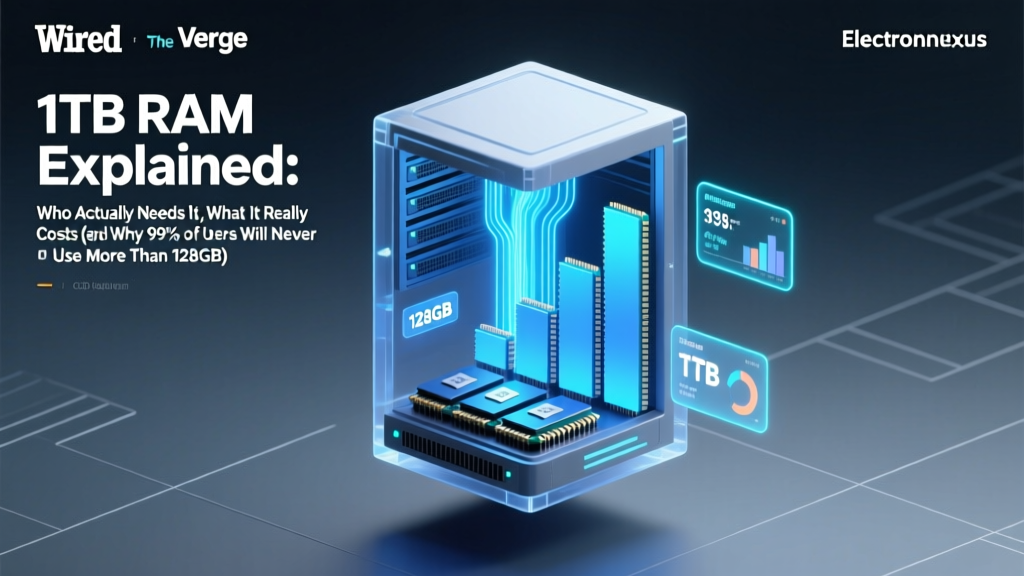 1TB RAM Explained: Who Actually Needs It, What It Really Costs (and Why 99% of Users Will Never Use More Than 128GB)