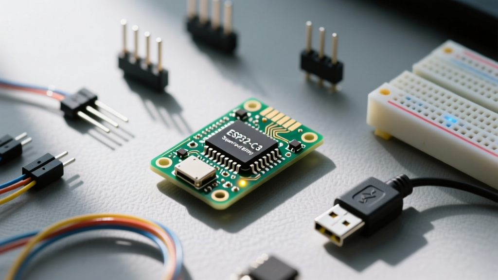 ESP32-C3 Super Mini Setup Guide & First Wi-Fi Project